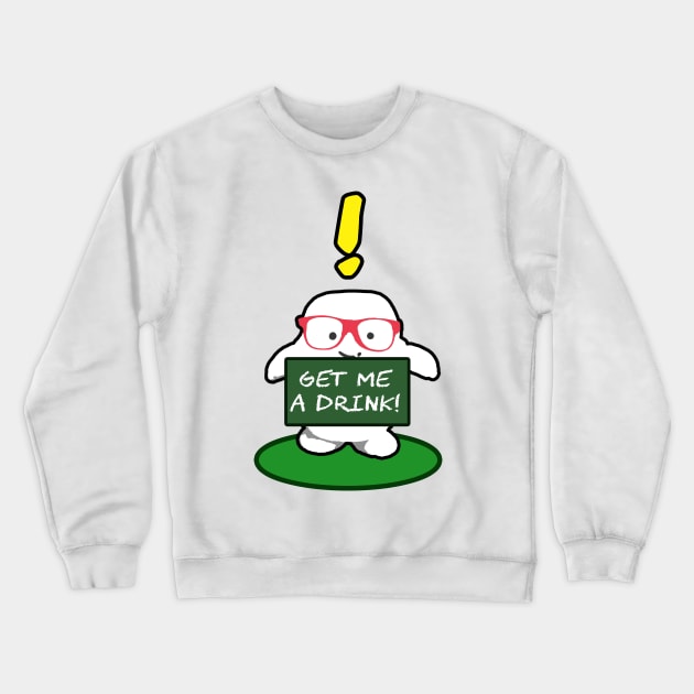 Adi's drink quest Crewneck Sweatshirt by The MariTimeLord